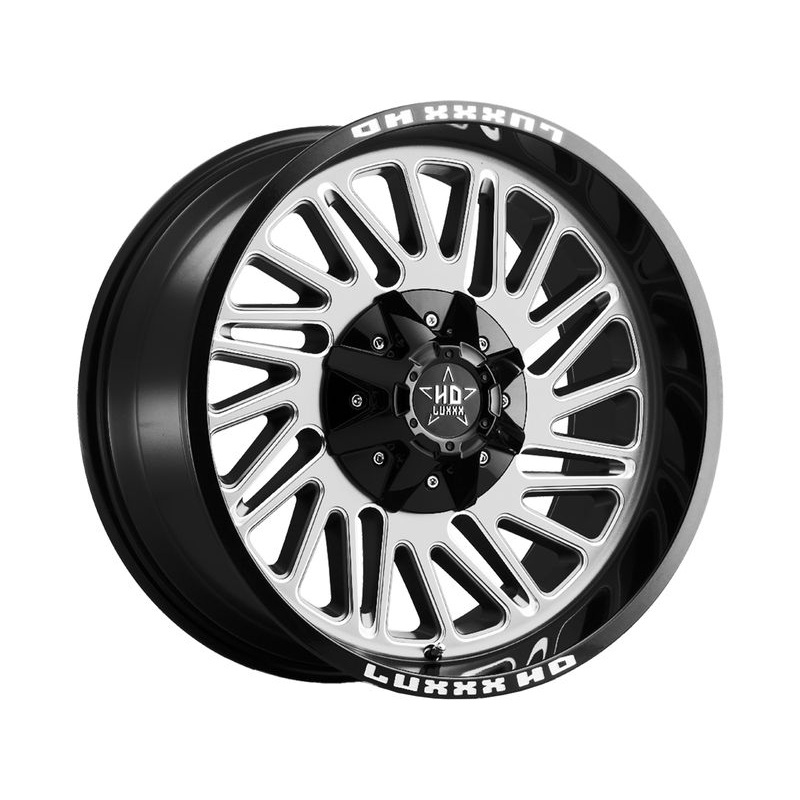 Luxxx HD Machined Gloss Black LHD19 Wheels | RealTruck