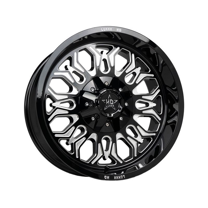 Luxxx HD Milled Gloss Black LHD31 Wheels | RealTruck