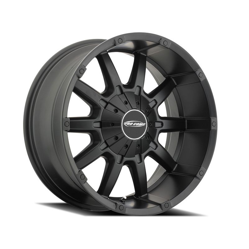 Pro Comp Matte Black 50 Series 10 Gauge Wheels | RealTruck