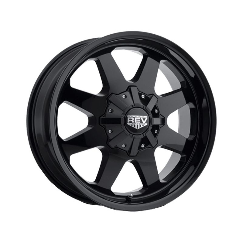 Rev Off-Road Gloss Black 823 Wheels | RealTruck