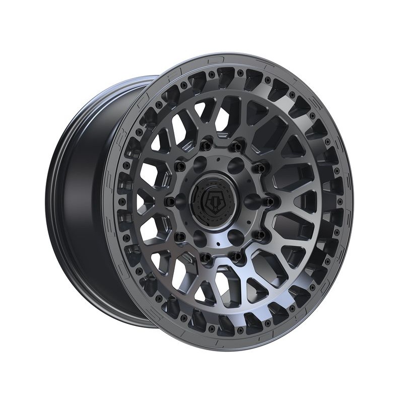 TIS Grey 555 Wheels | RealTruck