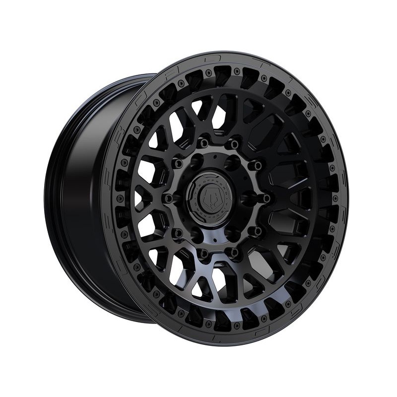 TIS Matte Black 555 Wheels | RealTruck