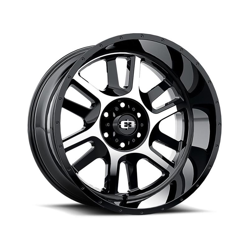 Vision Machined Black Split Wheels | RealTruck