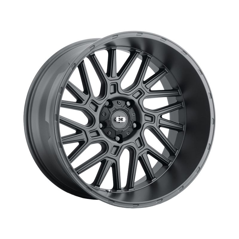 Vision Matte Black Brawl Wheels | RealTruck