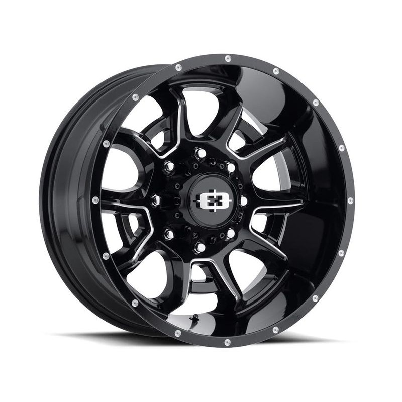 Vision Milled Gloss Black Bomb Wheels | RealTruck