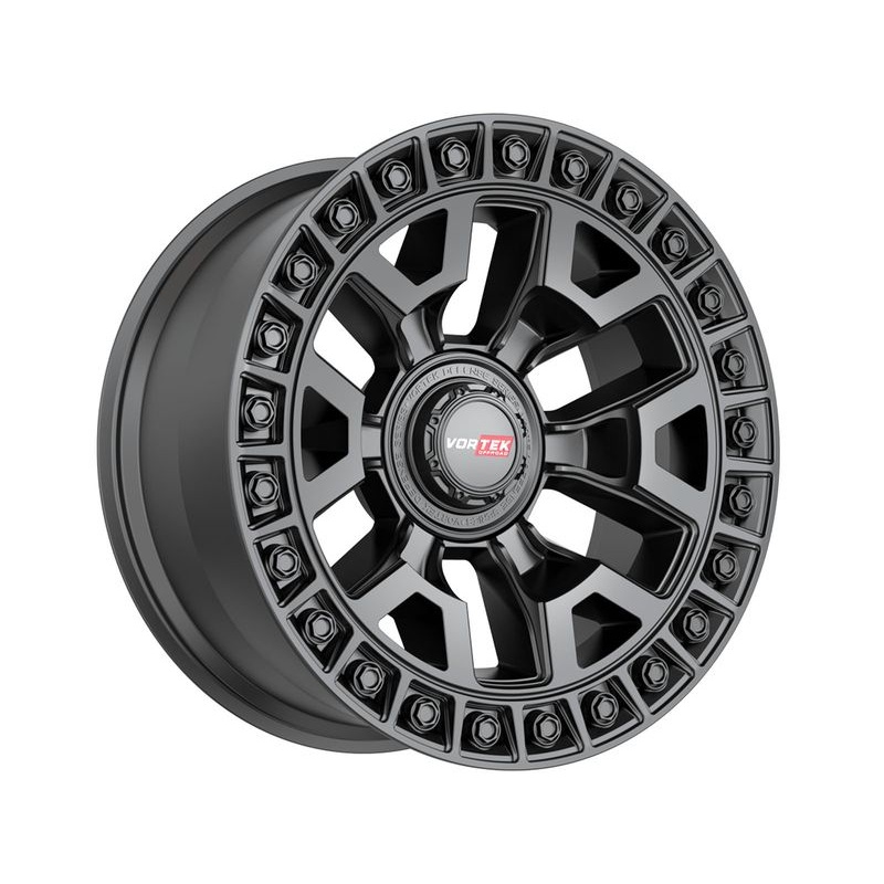 Vortek Matte Black VRD-704 Wheels | RealTruck