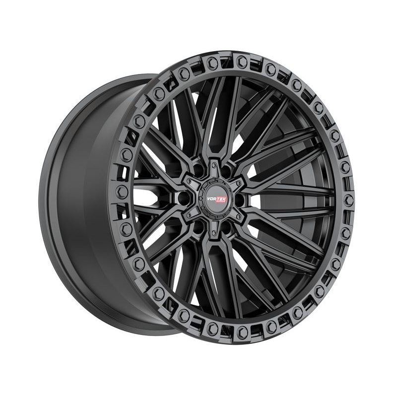 Vortek Matte Black VRT-608 Wheels | RealTruck