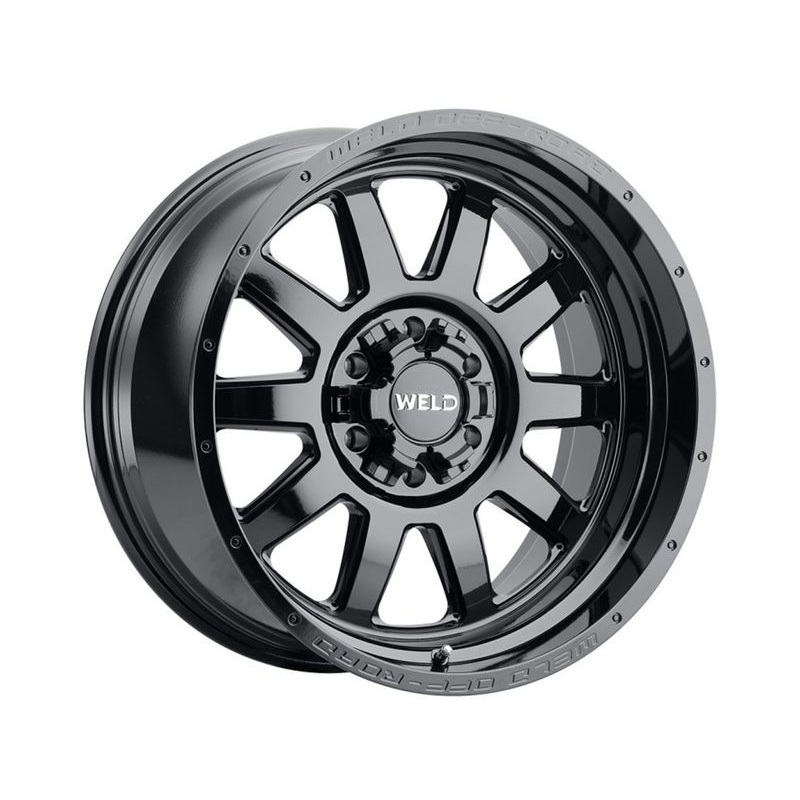 Weld Off-Road Gloss Black Stealth Wheels | RealTruck