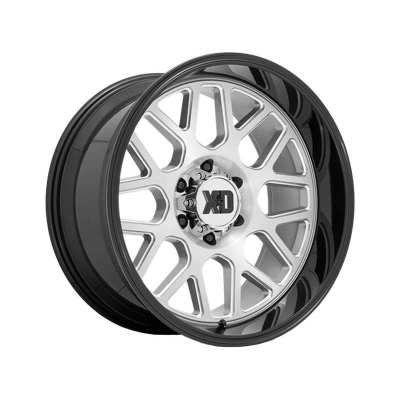 XD Series Brushed Black XD849 Grenade II Wheels | RealTruck