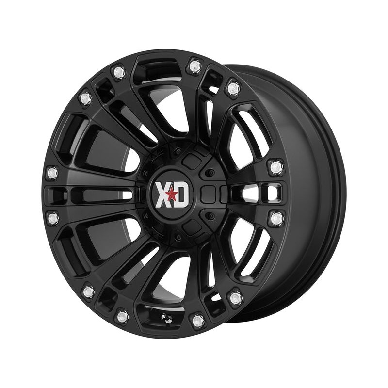 XD Series Matte Black XD851 Monster III Wheels | RealTruck