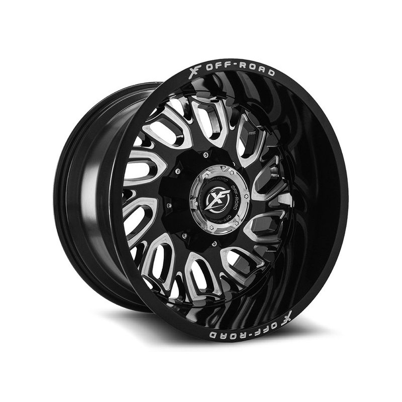 XF Offroad Milled Gloss Black XF-207 Wheels | RealTruck