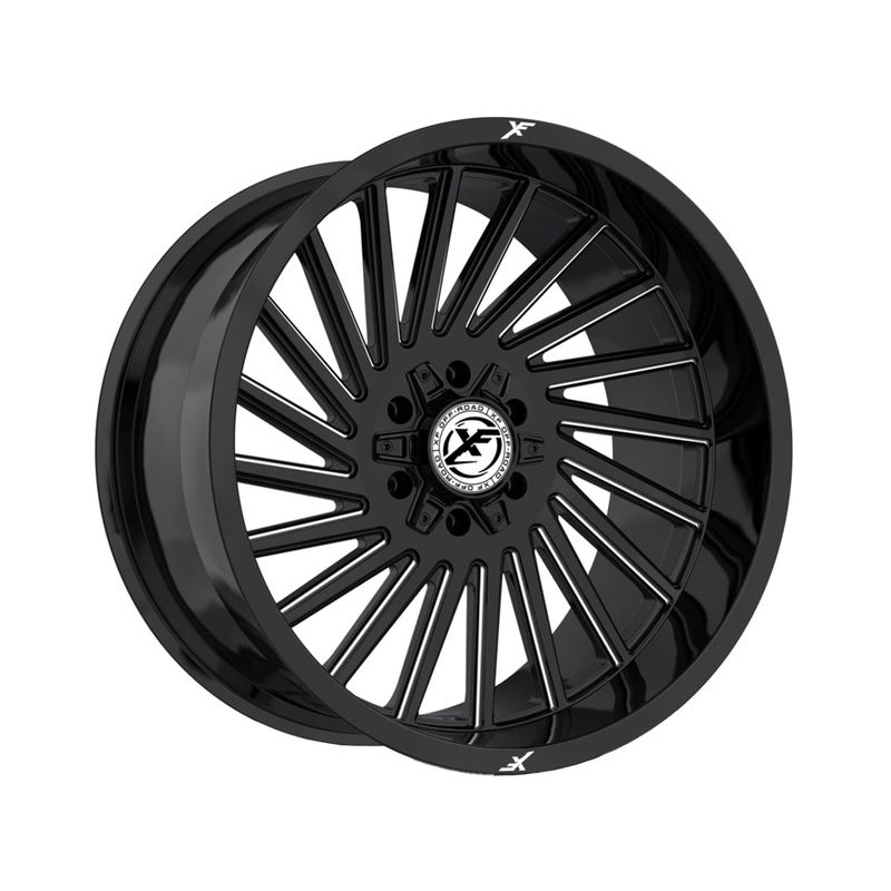 XF Offroad Milled Gloss Black XF-239 Wheels | RealTruck