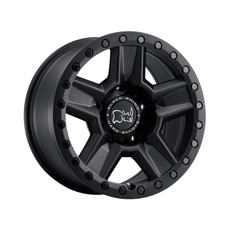 Black Rhino Matte Black Ravine Wheels | RealTruck