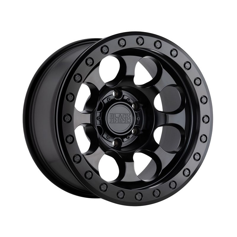 Black Rhino Matte Black Riot Beadlock Wheels | RealTruck