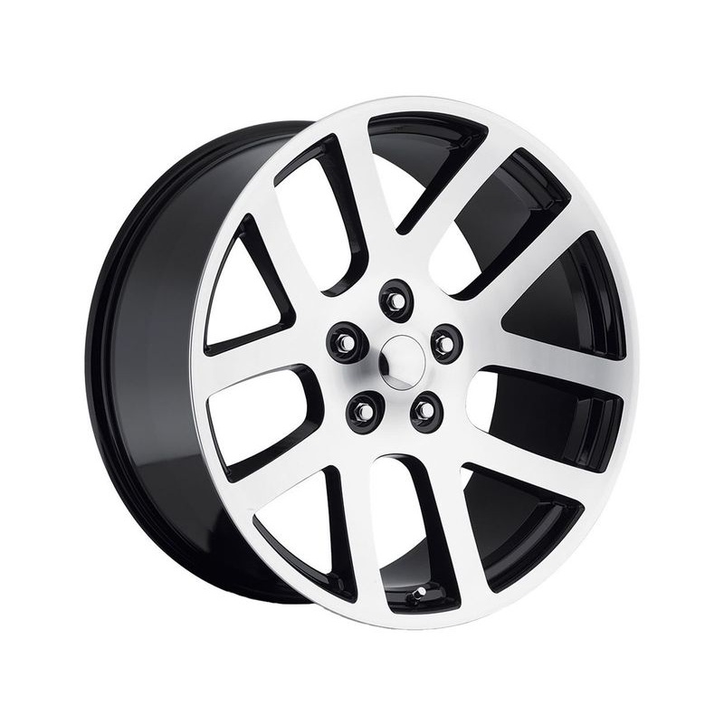 Factory Reproductions Machined Gloss Black FR 60 Wheels | RealTruck