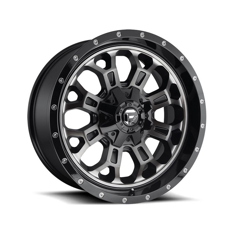 Fuel Machined Black Crush Wheels | RealTruck