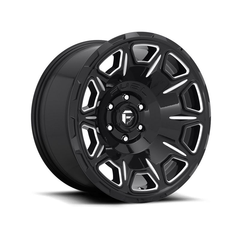 Fuel Milled Black Vengeance Wheels | RealTruck