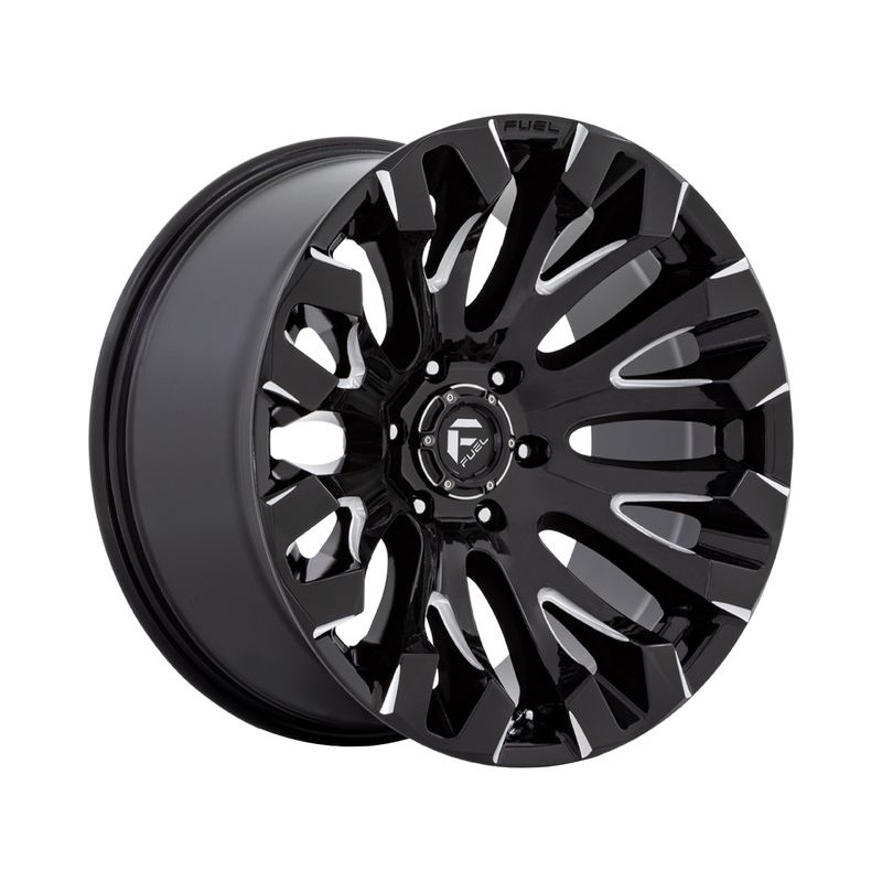 Fuel Milled Gloss Black Quake Wheels | RealTruck