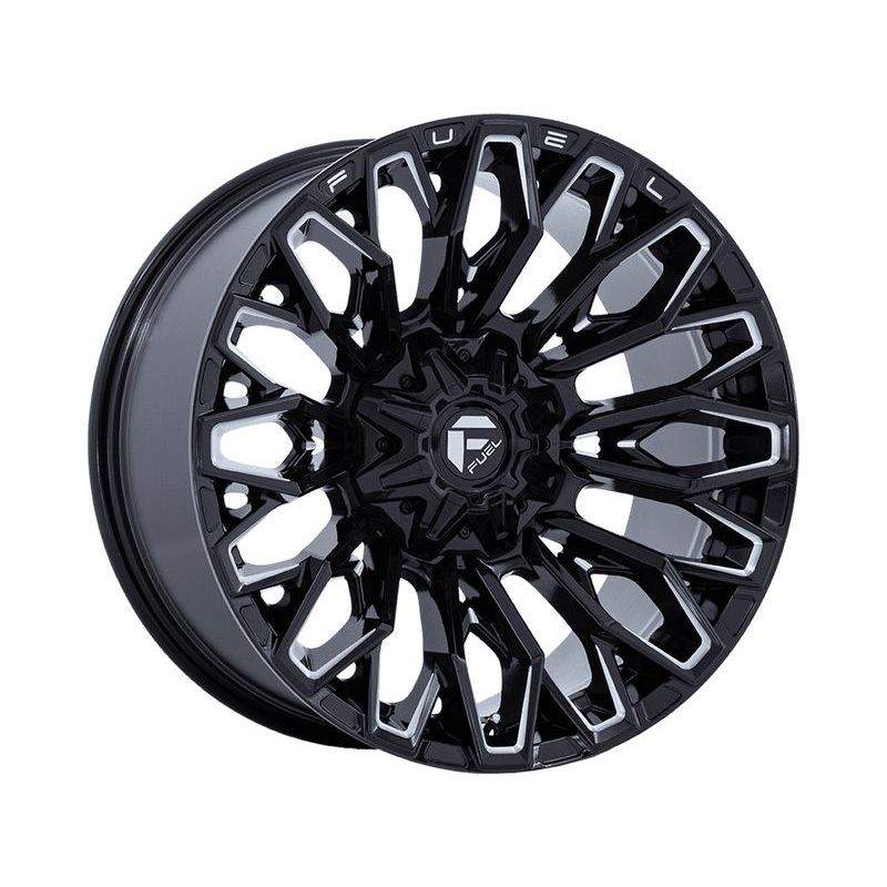 Fuel Milled Gloss Black Strike Wheels | RealTruck