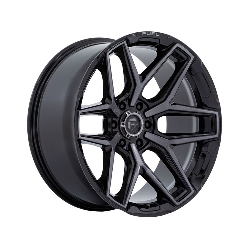 Fuel Tinted Black Flux 6 Wheels | RealTruck