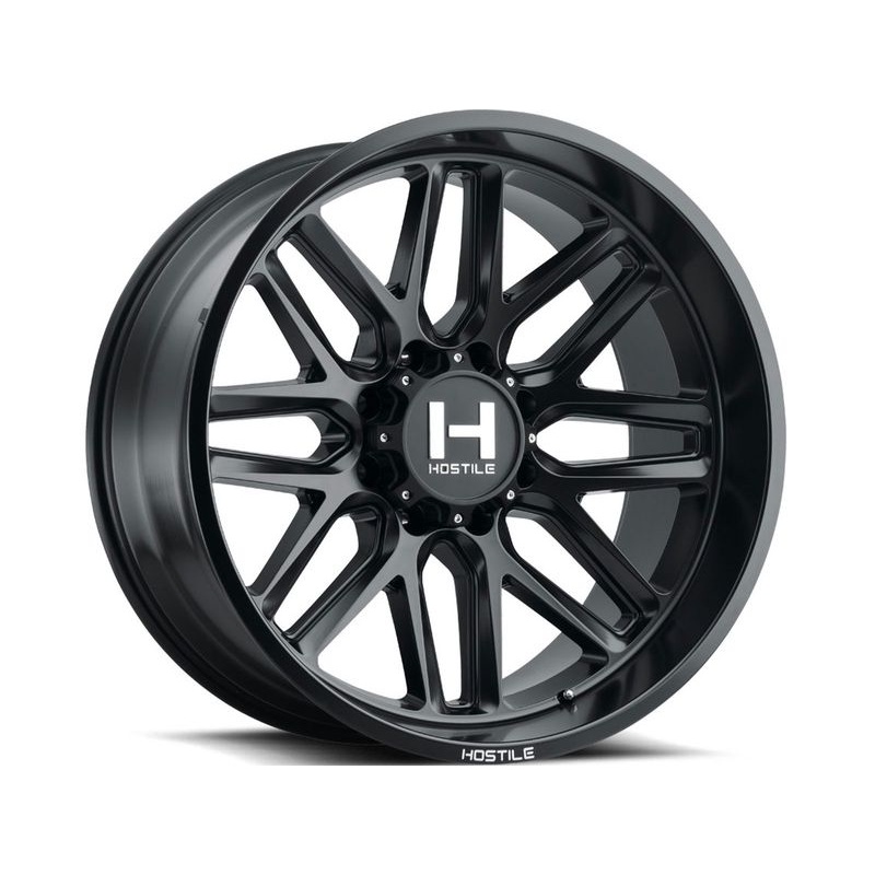 Hostile Matte Black Vulcan Wheels | RealTruck