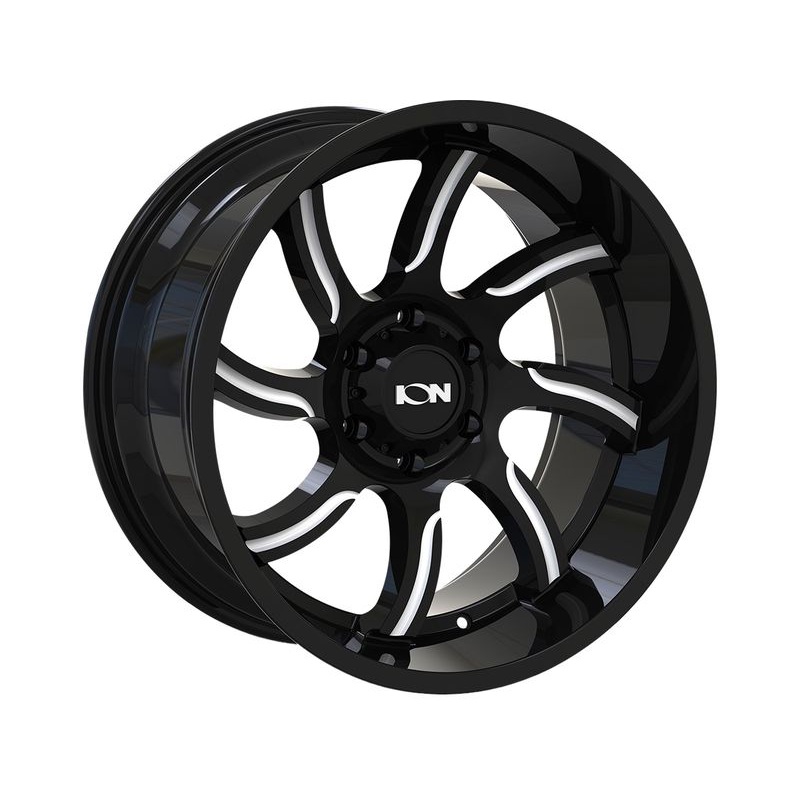 Ion Milled Gloss Black 151 Wheels | RealTruck