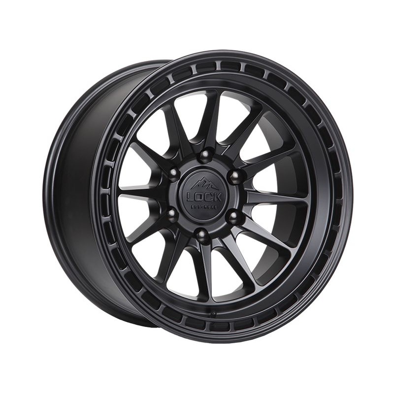 Lock Off-Road Matte Black Baja Wheels | RealTruck