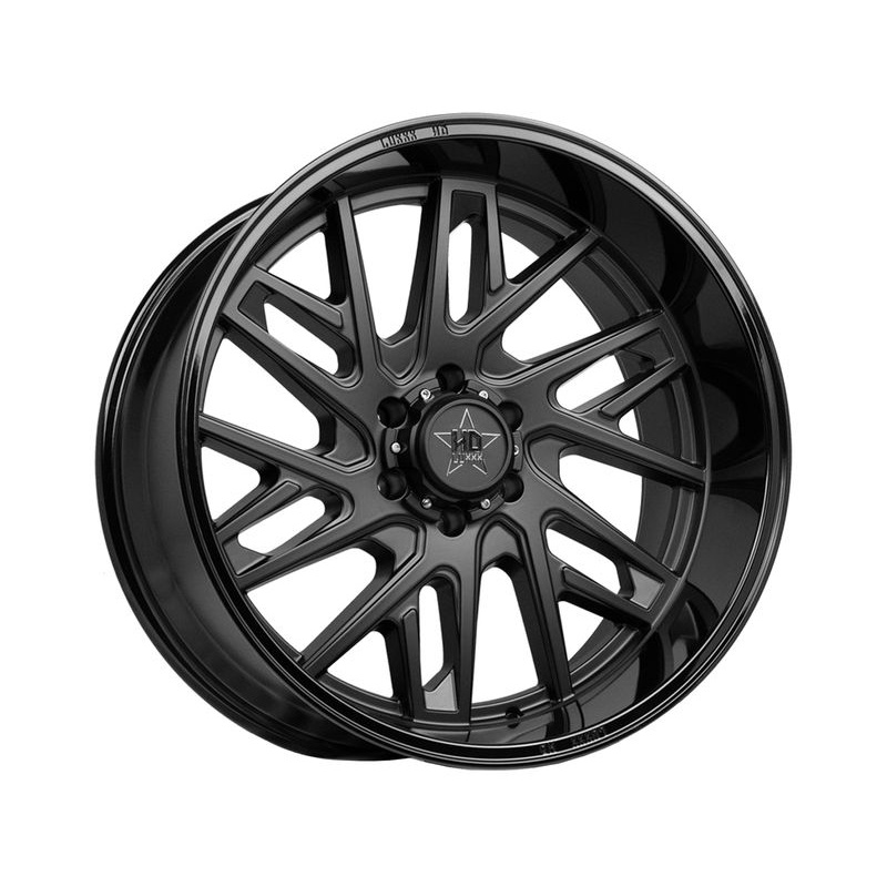 Luxxx HD Matte & Gloss Black LHD29 Wheels | RealTruck