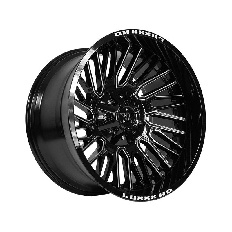 Luxxx HD Milled Gloss Black LHD28 Wheels | RealTruck