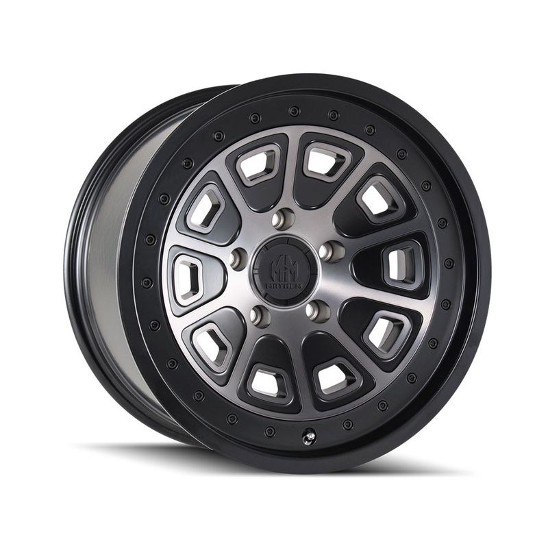 Mayhem Tinted Black Flatiron Wheels | RealTruck