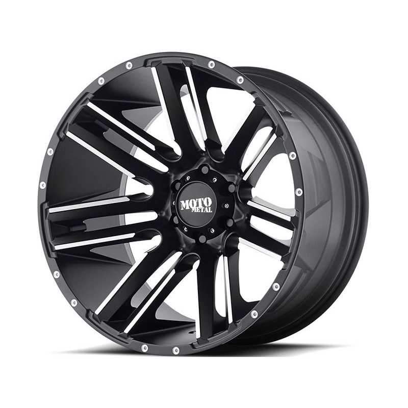 Moto Metal Black MO978 Razor Wheels | RealTruck