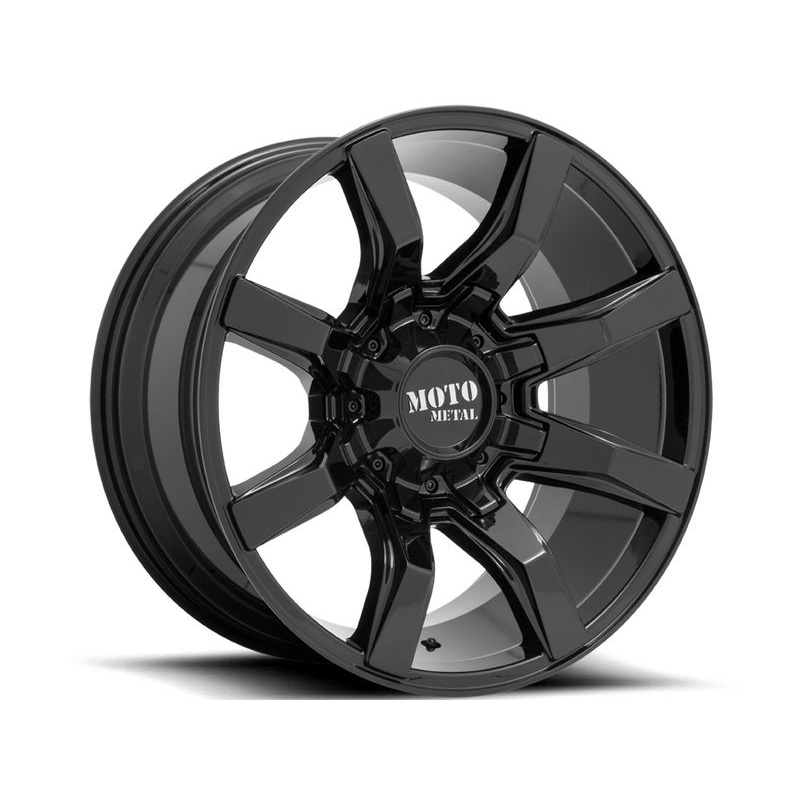 Moto Metal Gloss Black MO804 Spider Wheels | RealTruck