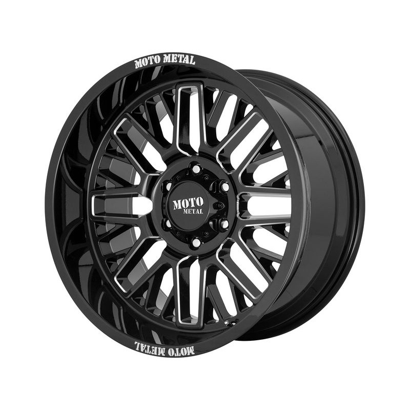 Moto Metal Milled Gloss Black MO802 Wheels | RealTruck