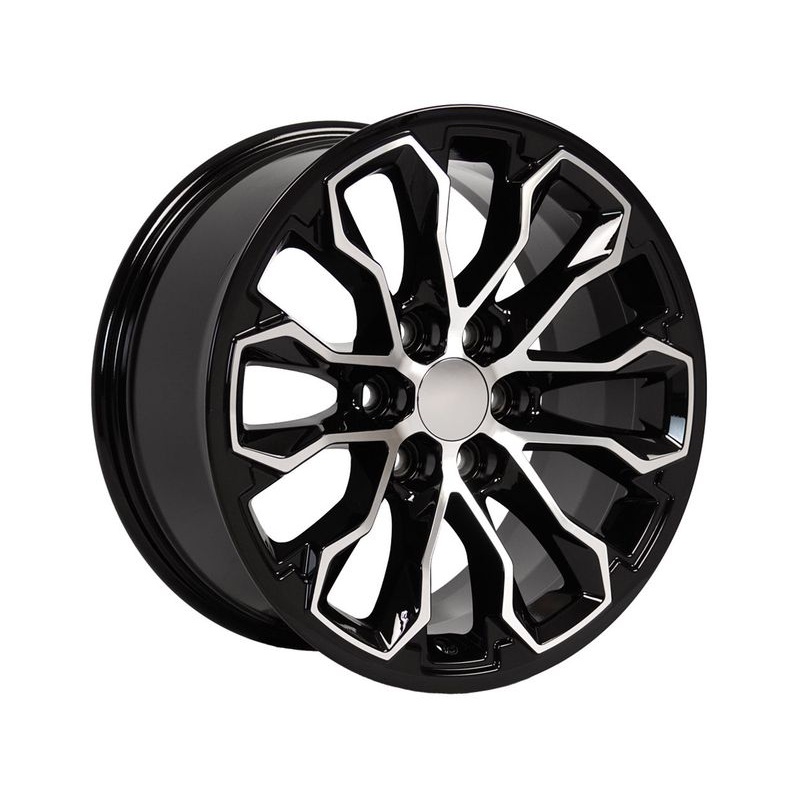 OE Machined Gloss Black CV54 Wheels | RealTruck