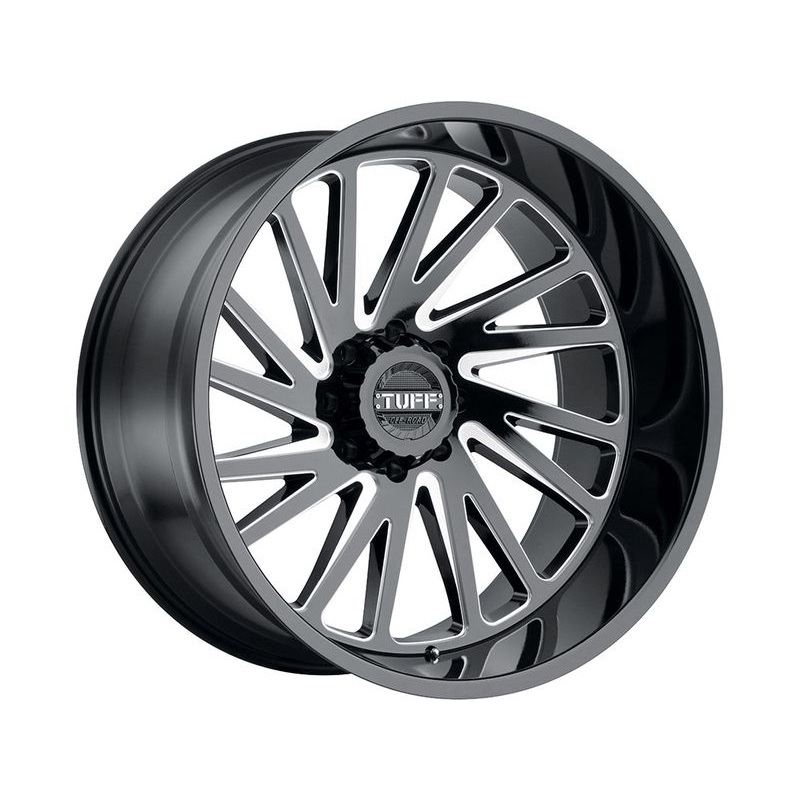 Tuff Machined Black T2A Wheels | RealTruck