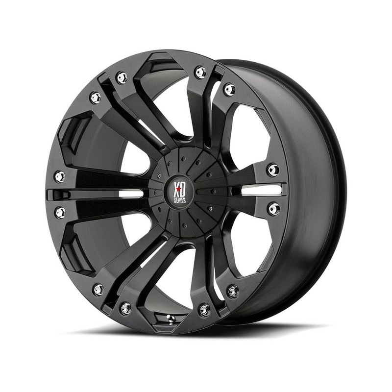 XD Series Matte Black XD778 Monster Wheels | RealTruck