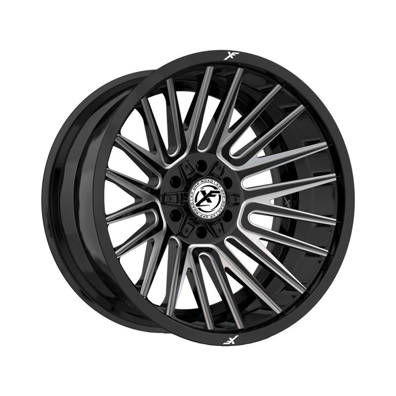 XF Offroad Milled Gloss Black XF-234 Wheels | RealTruck