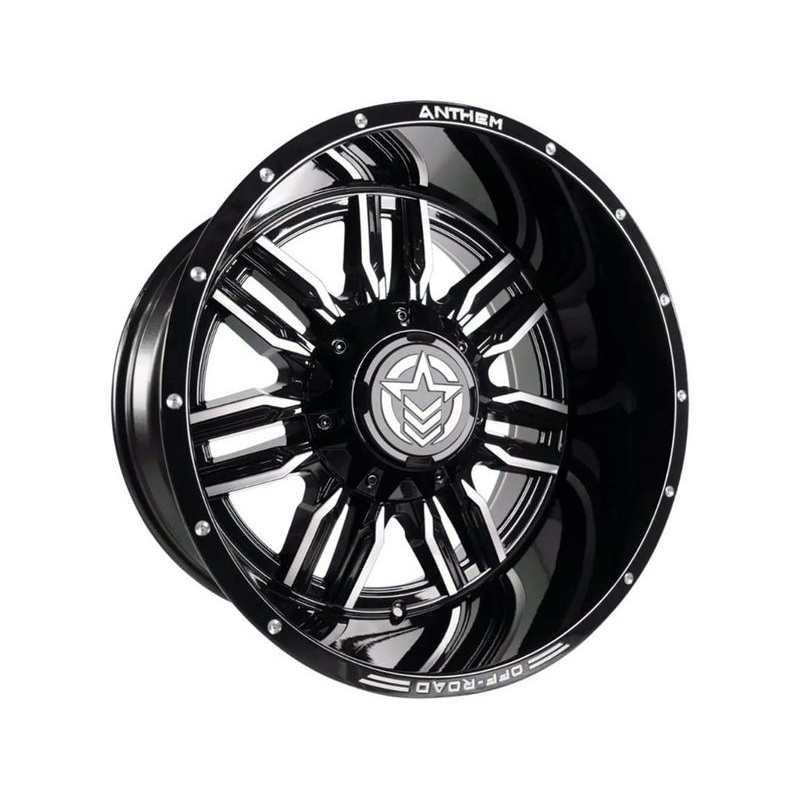 Anthem Off-Road Black & Grey Equalizer Wheels | RealTruck