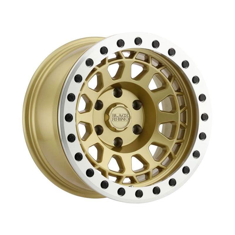 Black Rhino Gold Primm Beadlock Wheels | RealTruck