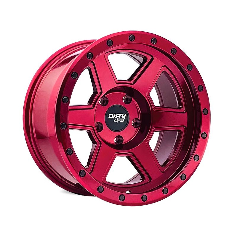 Dirty Life Red Compound Wheels | RealTruck