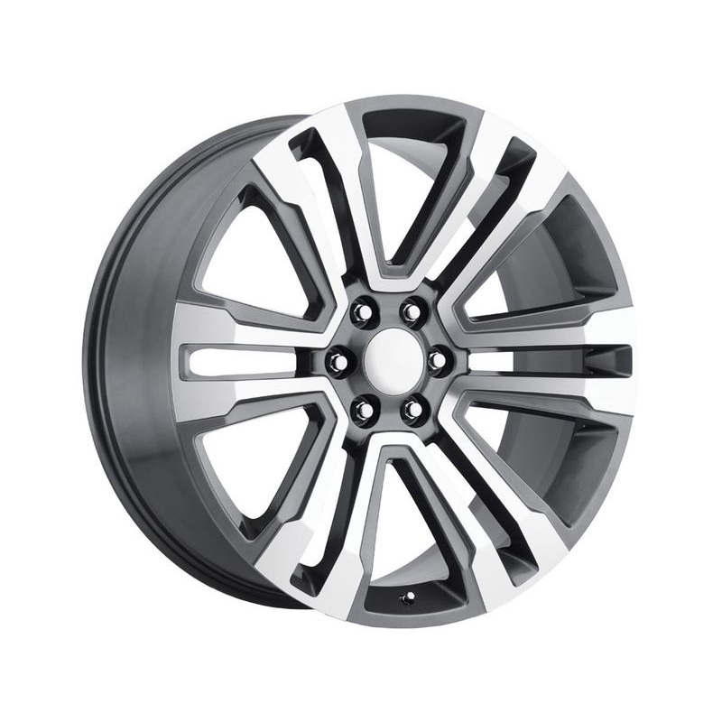 Factory Reproductions Machined Grey FR 72 Wheels | RealTruck