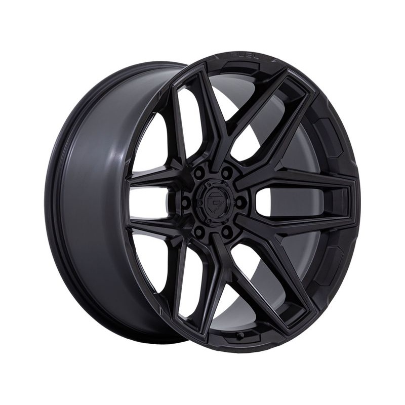 Fuel Matte Black Flux 6 Wheels | RealTruck