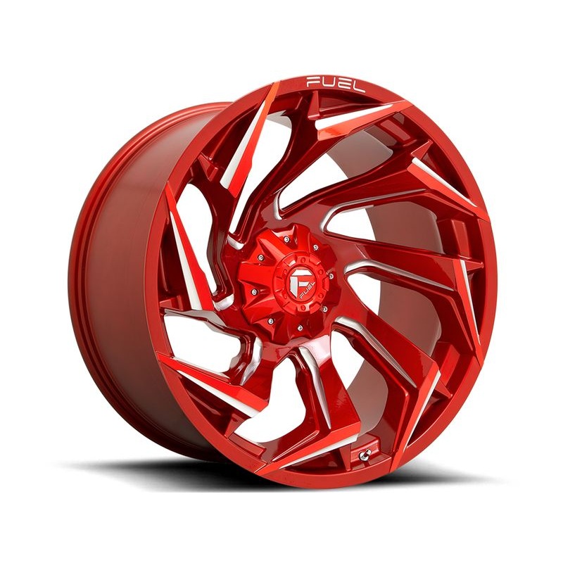 Fuel Milled Red Reaction Wheels | RealTruck