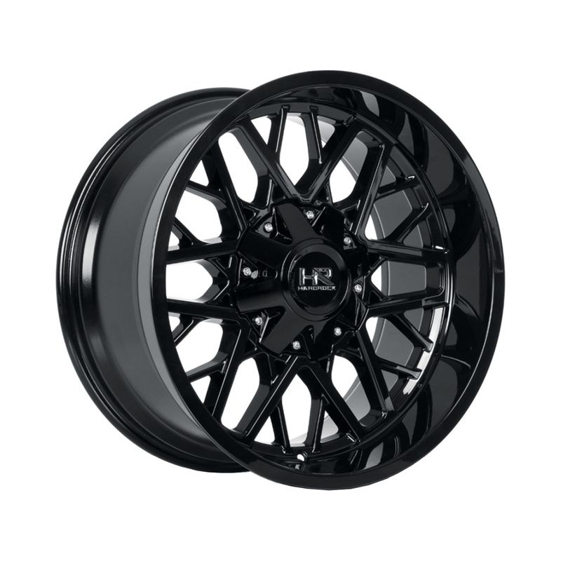 Hardrock Gloss Black Bomber Wheels | RealTruck