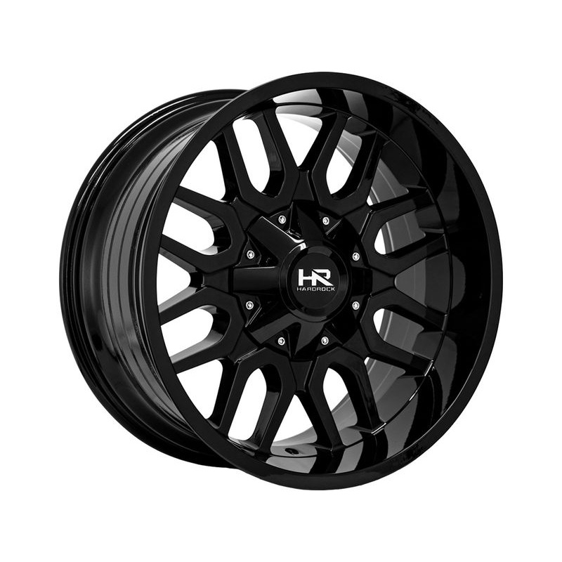 Hardrock Gloss Black Commander Wheels | RealTruck