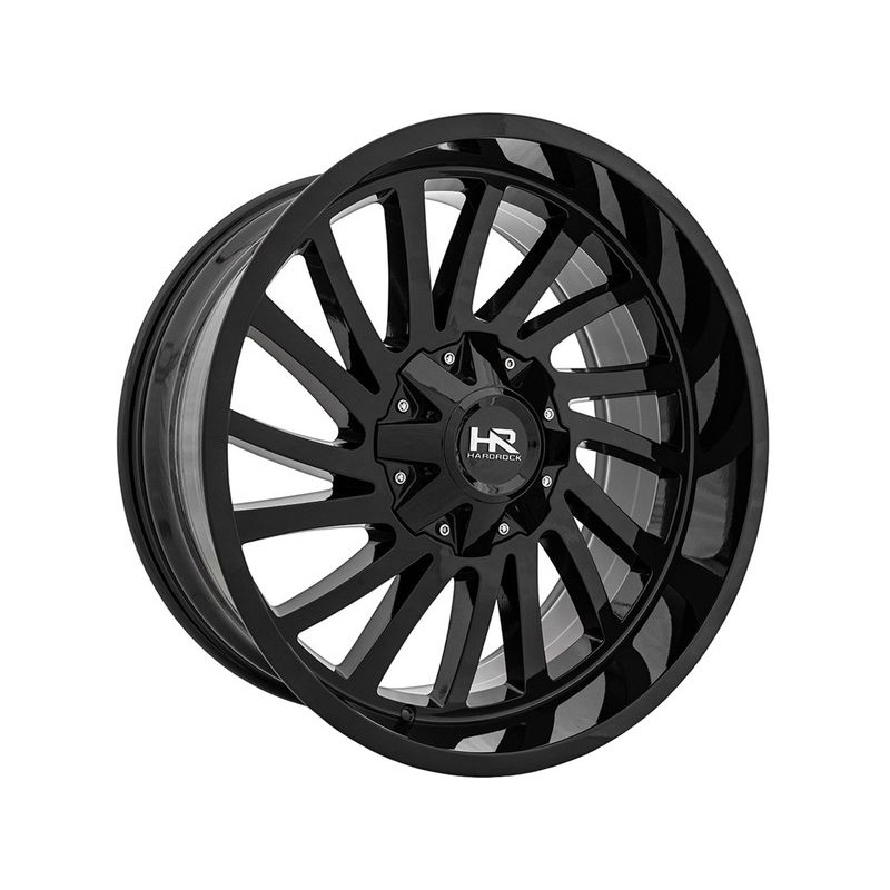 Hardrock Gloss Black OverDrive Wheels | RealTruck