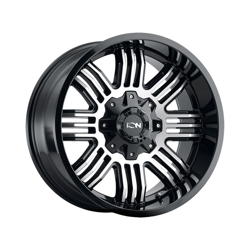 Ion Machined Gloss Black 144 Wheels | RealTruck