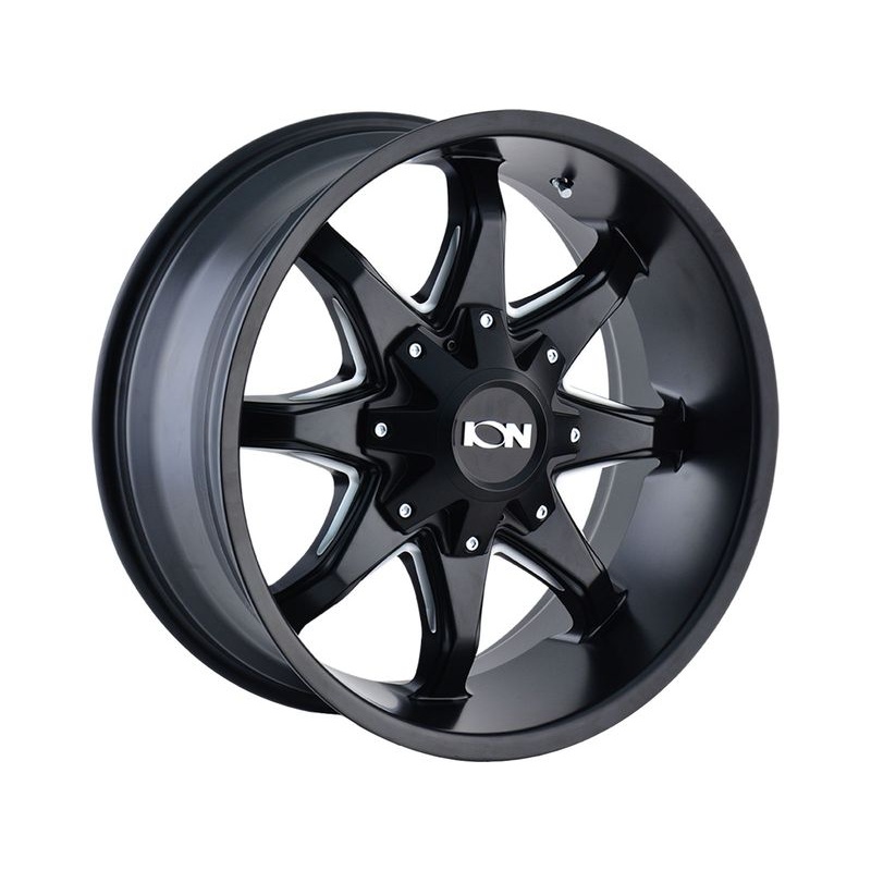 Ion Milled Matte Black 181 Wheels | RealTruck