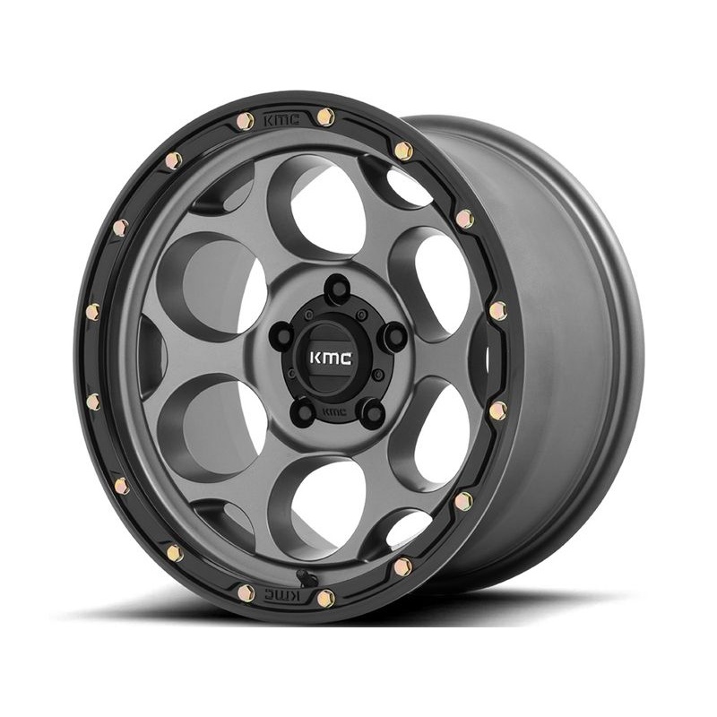 KMC Grey KM541 Dirty Harry Wheels | RealTruck