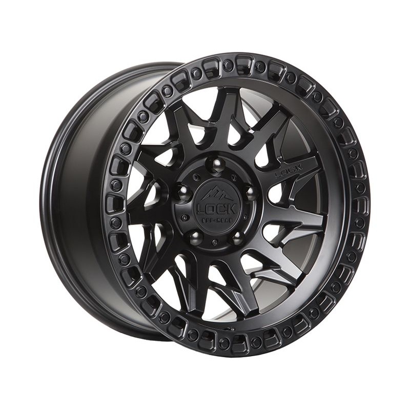 Lock Off-Road Matte Black Lunatic Wheels | RealTruck